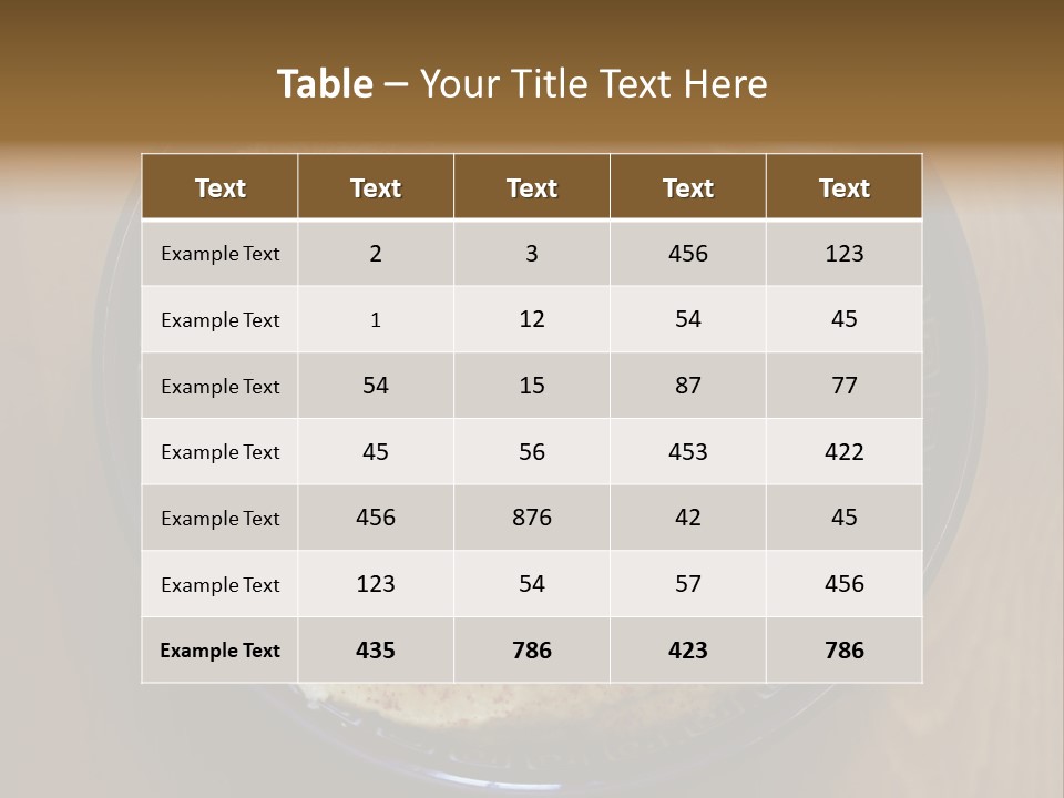 Bowl Delicious Chef PowerPoint Template