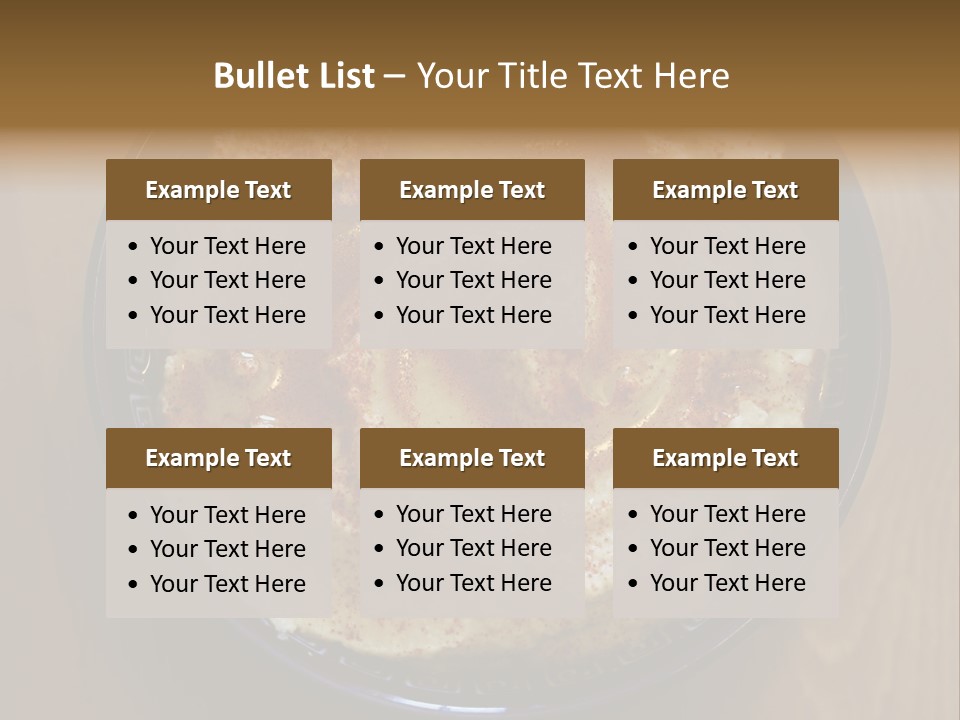 Bowl Delicious Chef PowerPoint Template