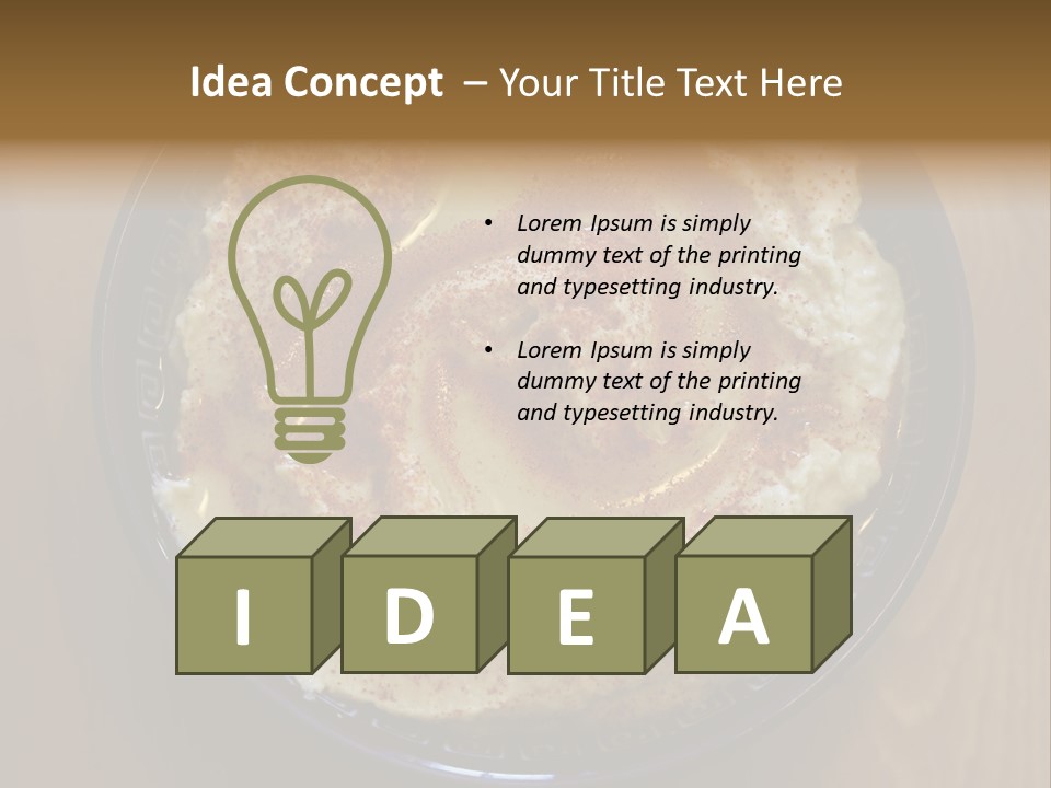 Bowl Delicious Chef PowerPoint Template