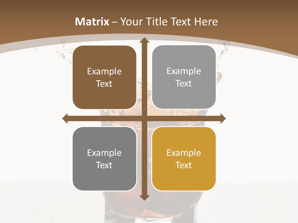 Macro Seamlessly Leaf PowerPoint Template