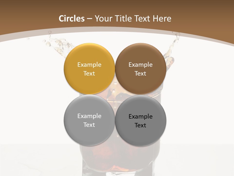 Macro Seamlessly Leaf PowerPoint Template