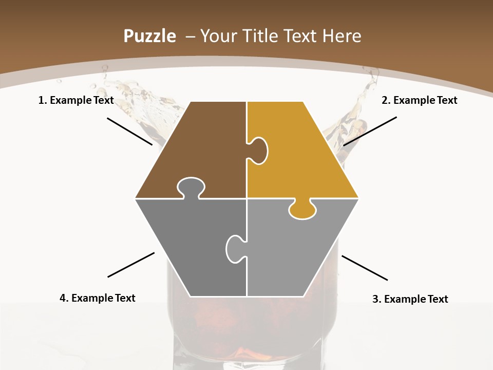 Macro Seamlessly Leaf PowerPoint Template