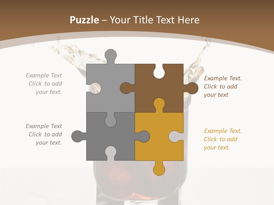 Macro Seamlessly Leaf PowerPoint Template