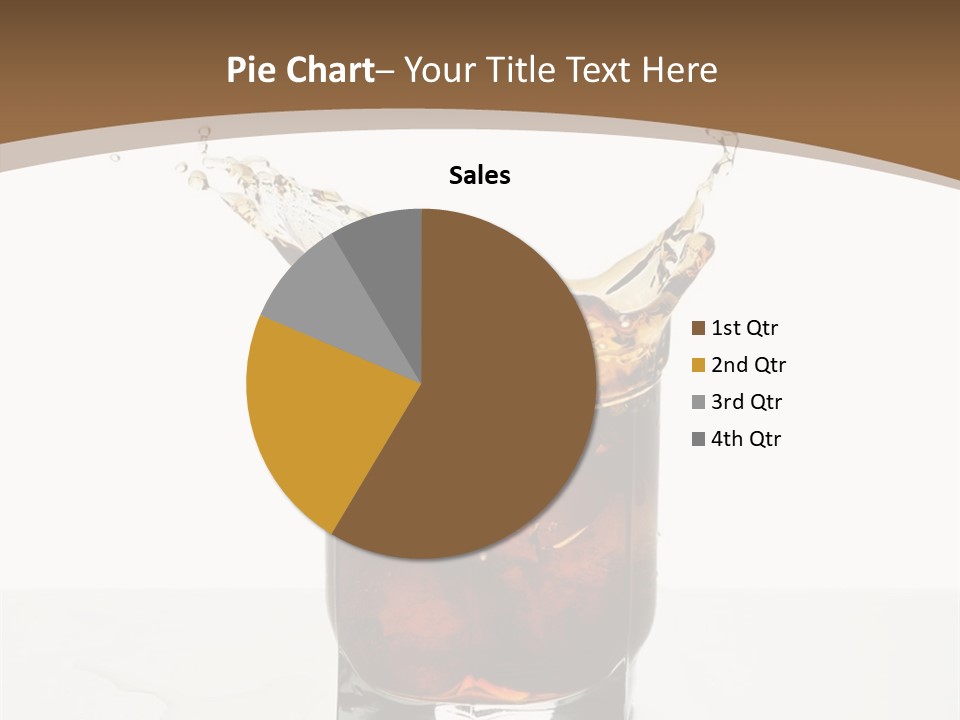 Macro Seamlessly Leaf PowerPoint Template