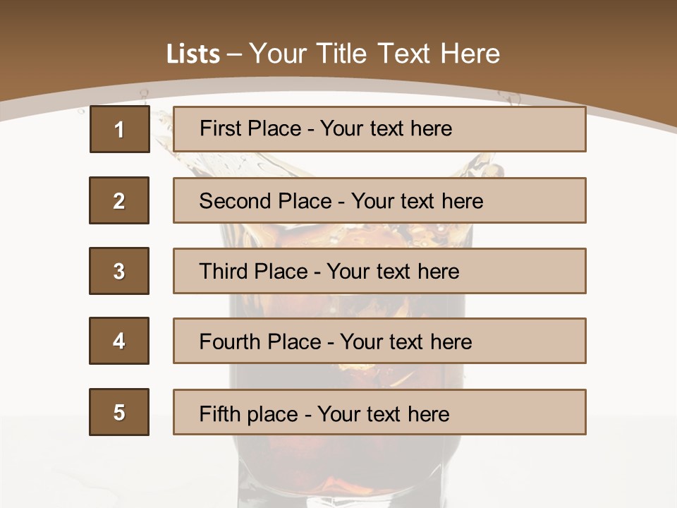 Macro Seamlessly Leaf PowerPoint Template