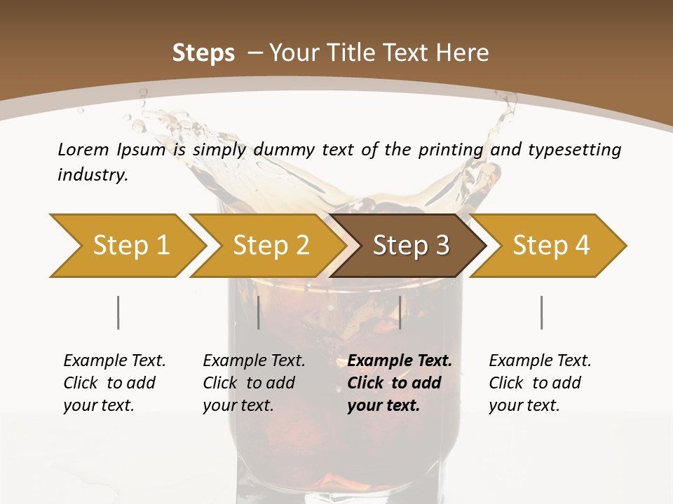 Macro Seamlessly Leaf PowerPoint Template