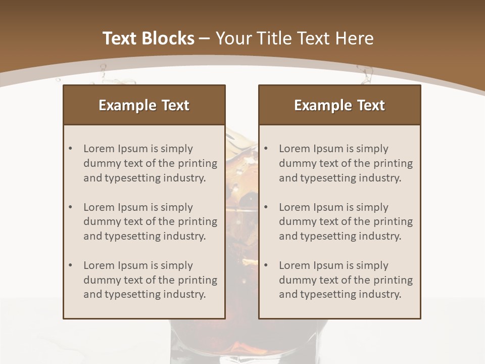 Macro Seamlessly Leaf PowerPoint Template