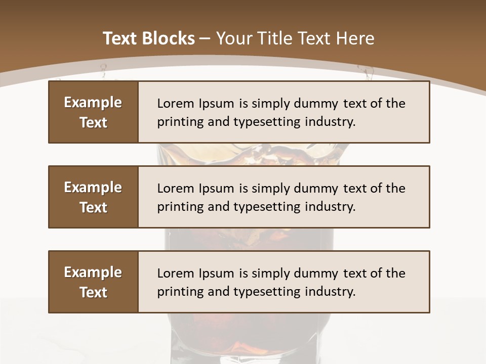 Macro Seamlessly Leaf PowerPoint Template