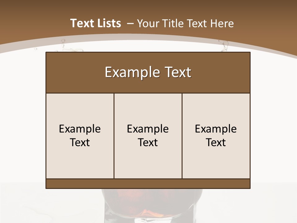 Macro Seamlessly Leaf PowerPoint Template