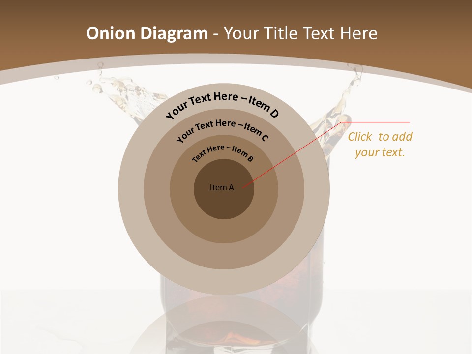 Macro Seamlessly Leaf PowerPoint Template