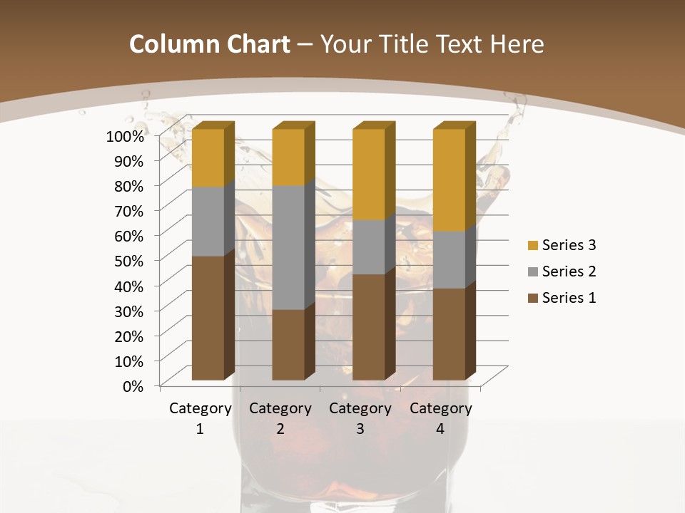 Macro Seamlessly Leaf PowerPoint Template