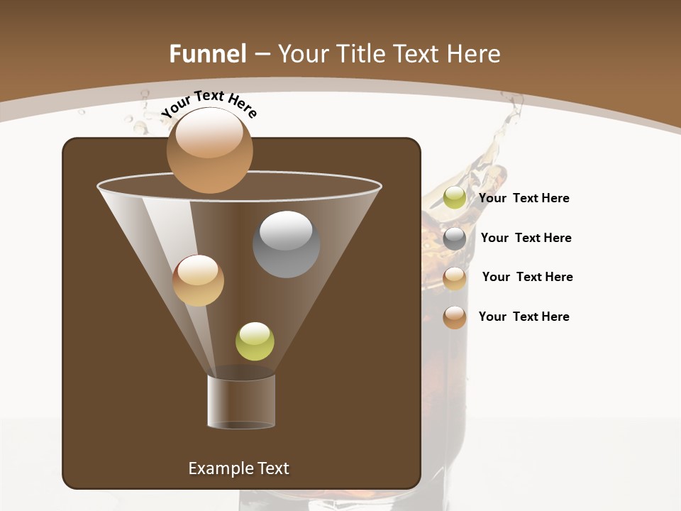 Macro Seamlessly Leaf PowerPoint Template