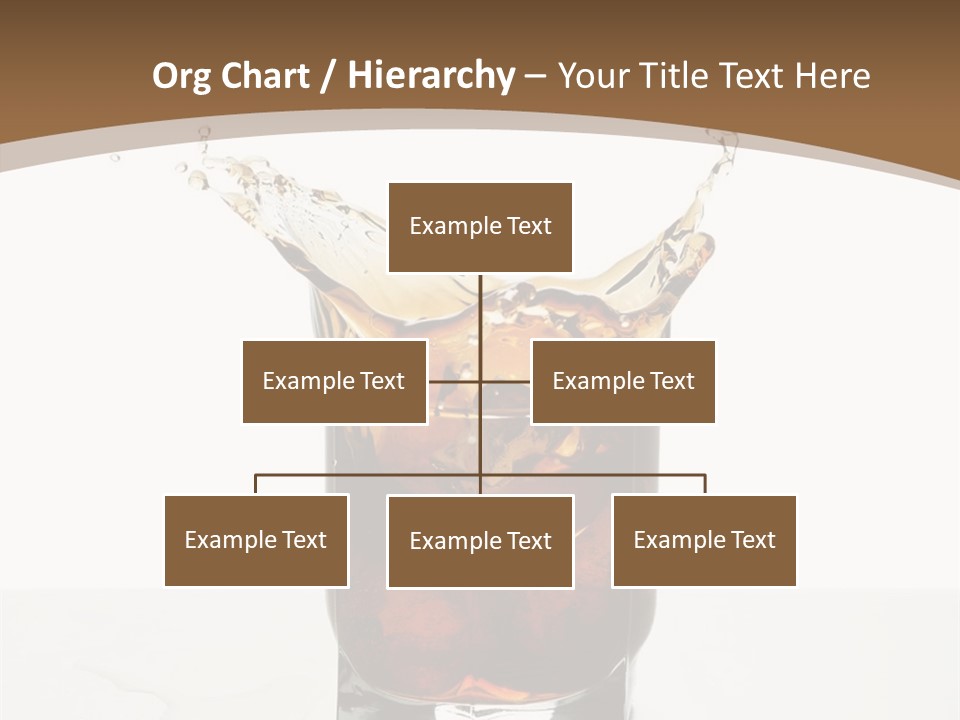 Macro Seamlessly Leaf PowerPoint Template