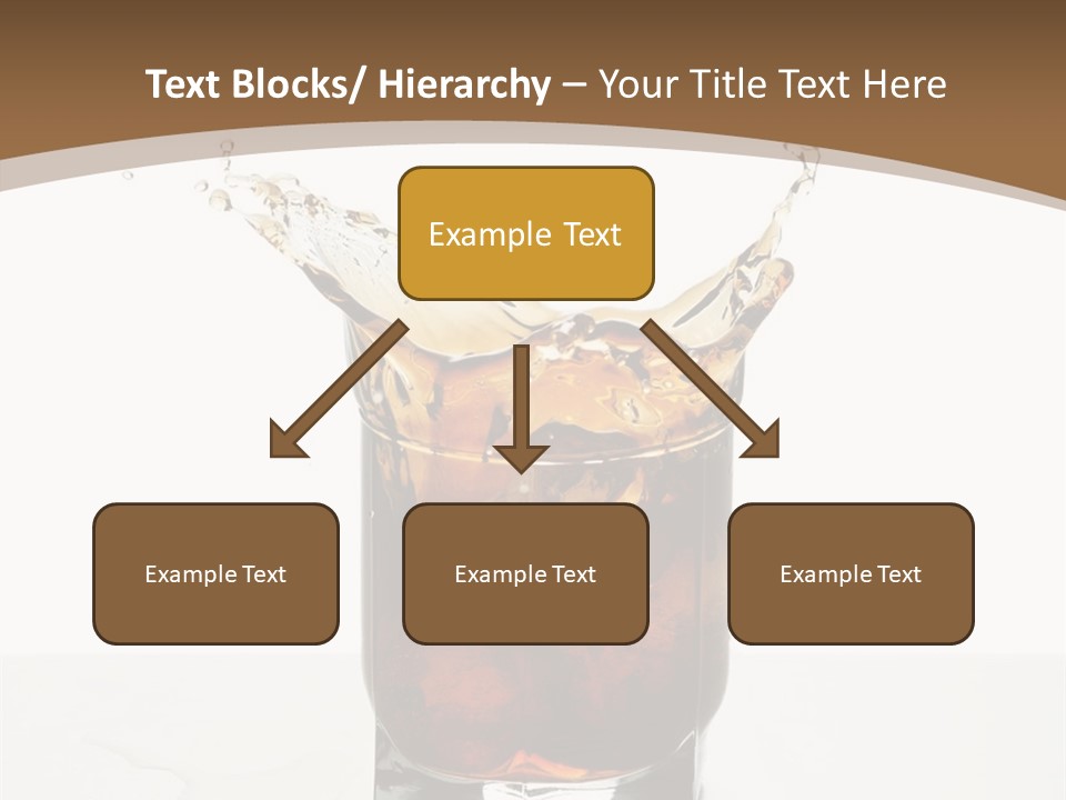 Macro Seamlessly Leaf PowerPoint Template
