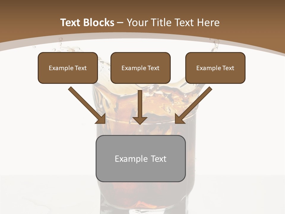 Macro Seamlessly Leaf PowerPoint Template