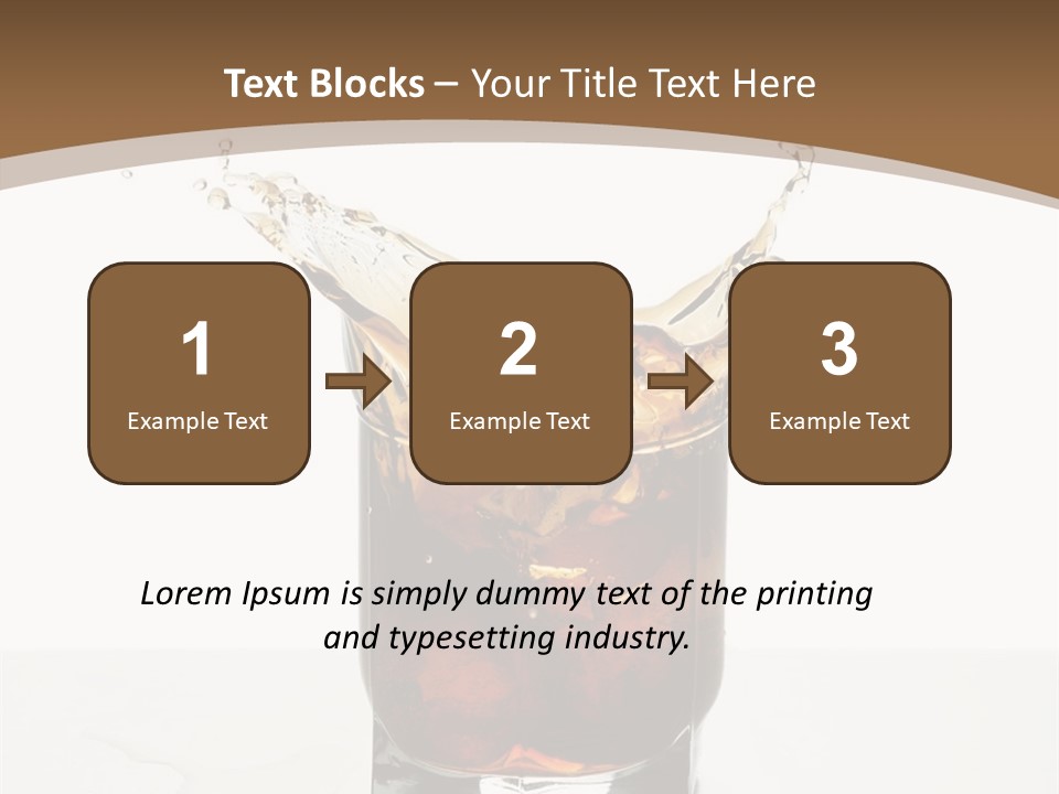 Macro Seamlessly Leaf PowerPoint Template