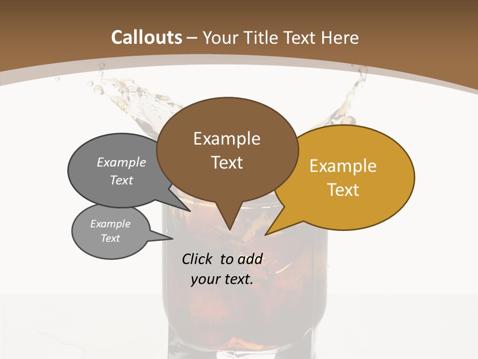 Macro Seamlessly Leaf PowerPoint Template