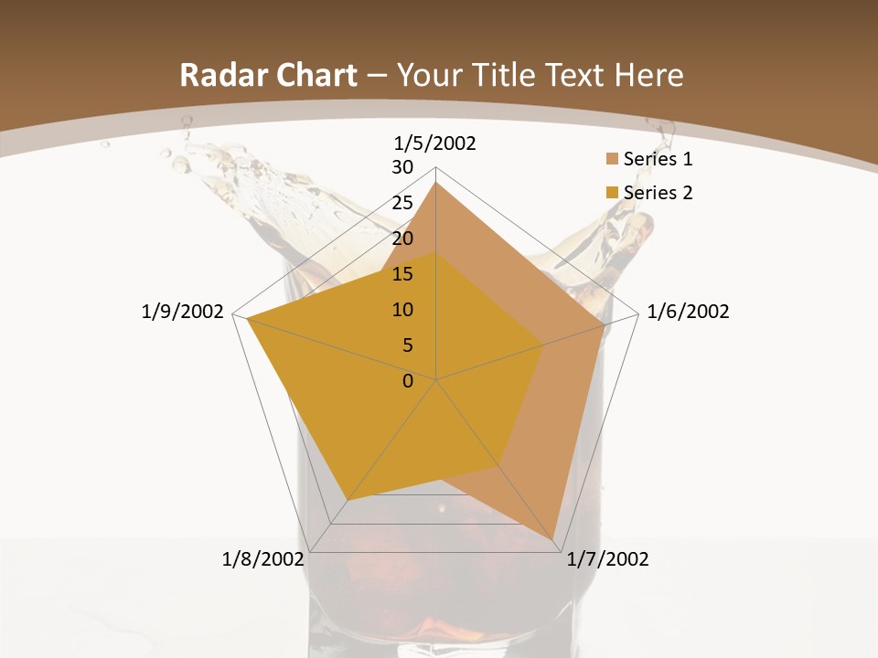 Macro Seamlessly Leaf PowerPoint Template