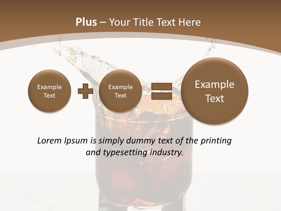 Macro Seamlessly Leaf PowerPoint Template