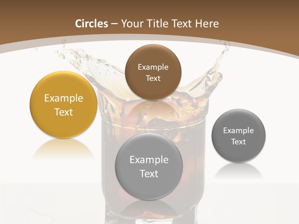 Macro Seamlessly Leaf PowerPoint Template