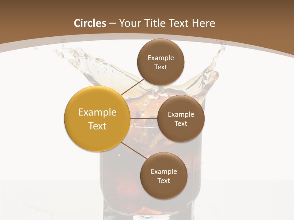 Macro Seamlessly Leaf PowerPoint Template