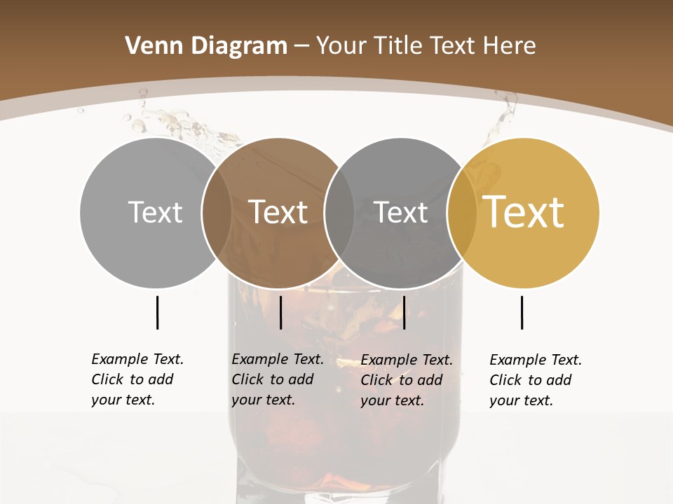 Macro Seamlessly Leaf PowerPoint Template