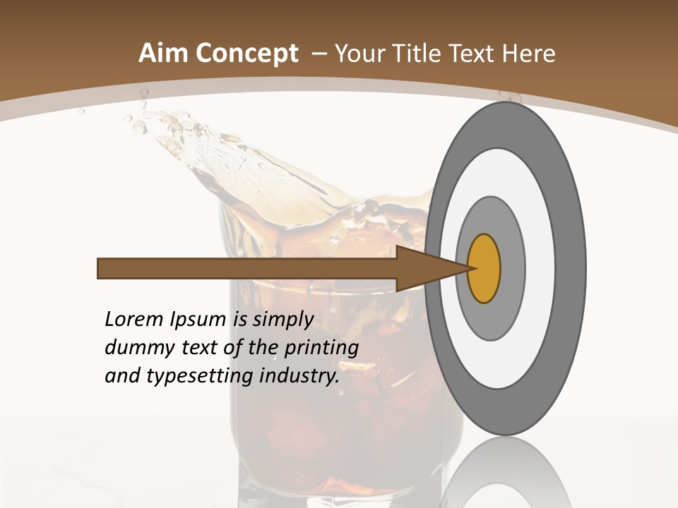 Macro Seamlessly Leaf PowerPoint Template