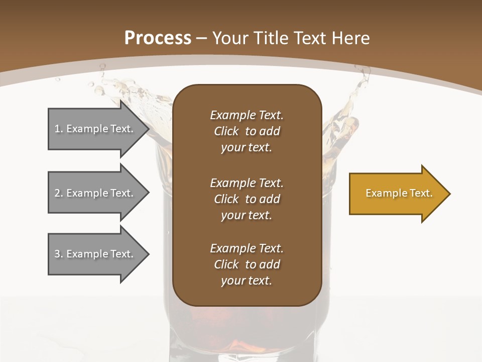 Macro Seamlessly Leaf PowerPoint Template