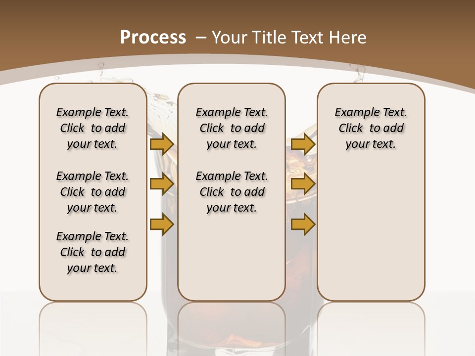 Macro Seamlessly Leaf PowerPoint Template