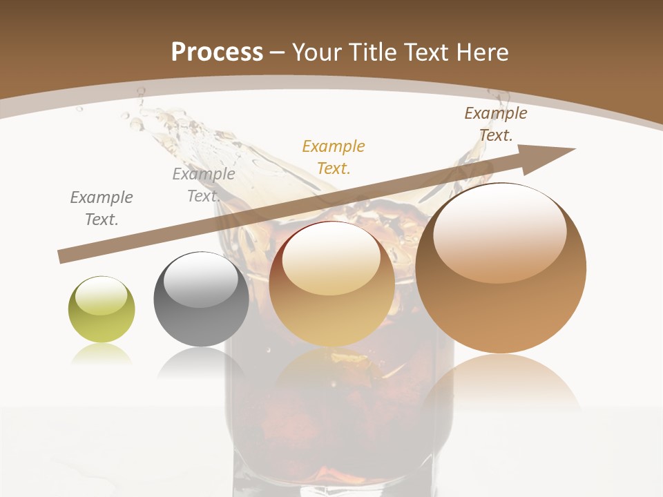 Macro Seamlessly Leaf PowerPoint Template