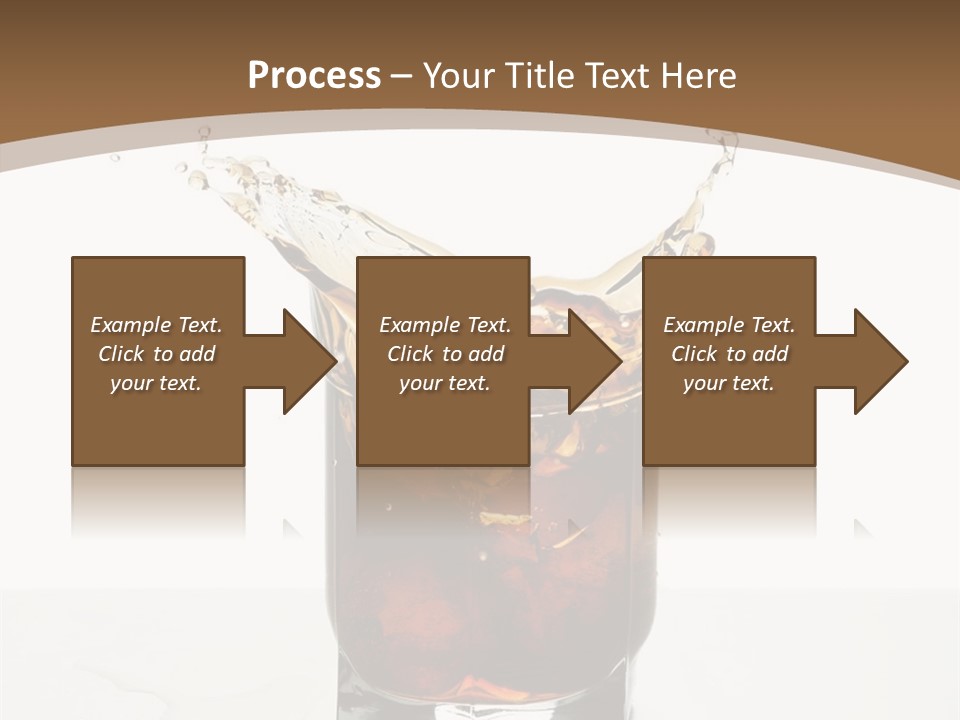 Macro Seamlessly Leaf PowerPoint Template