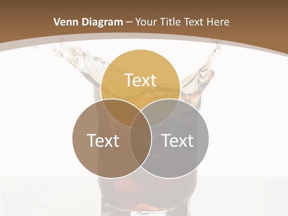 Macro Seamlessly Leaf PowerPoint Template