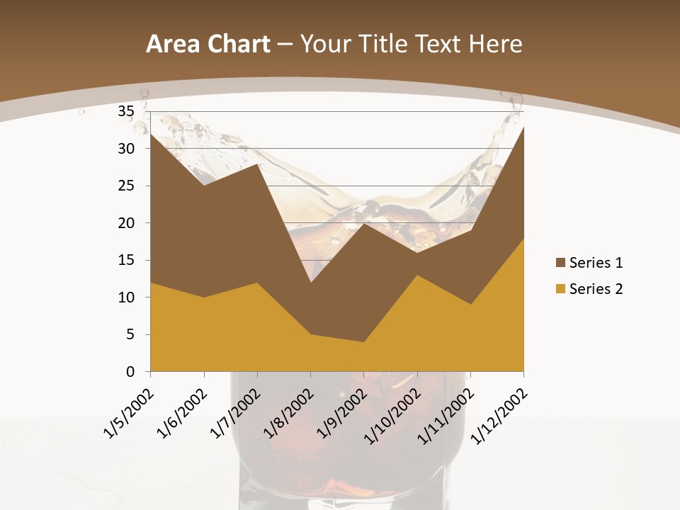 Macro Seamlessly Leaf PowerPoint Template