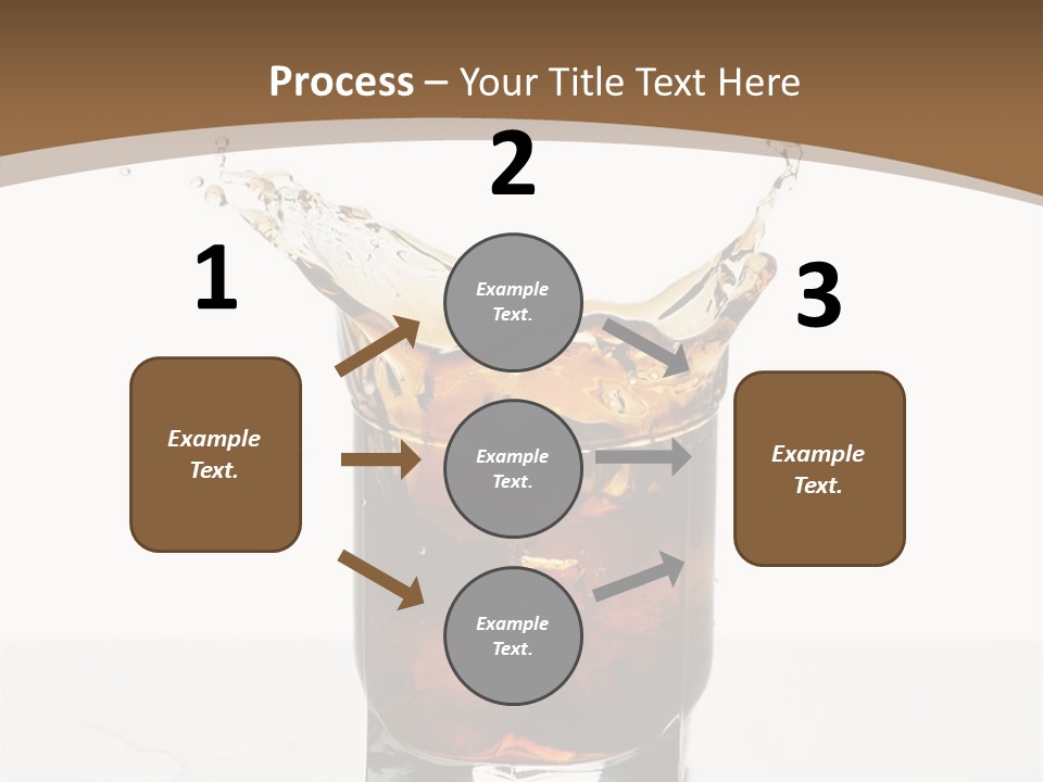 Macro Seamlessly Leaf PowerPoint Template