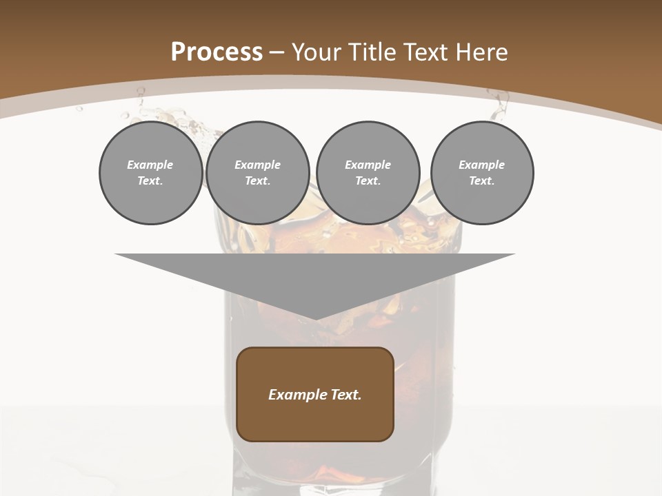 Macro Seamlessly Leaf PowerPoint Template