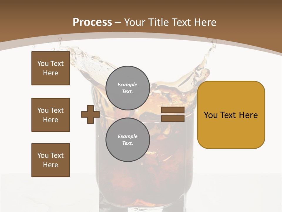 Macro Seamlessly Leaf PowerPoint Template