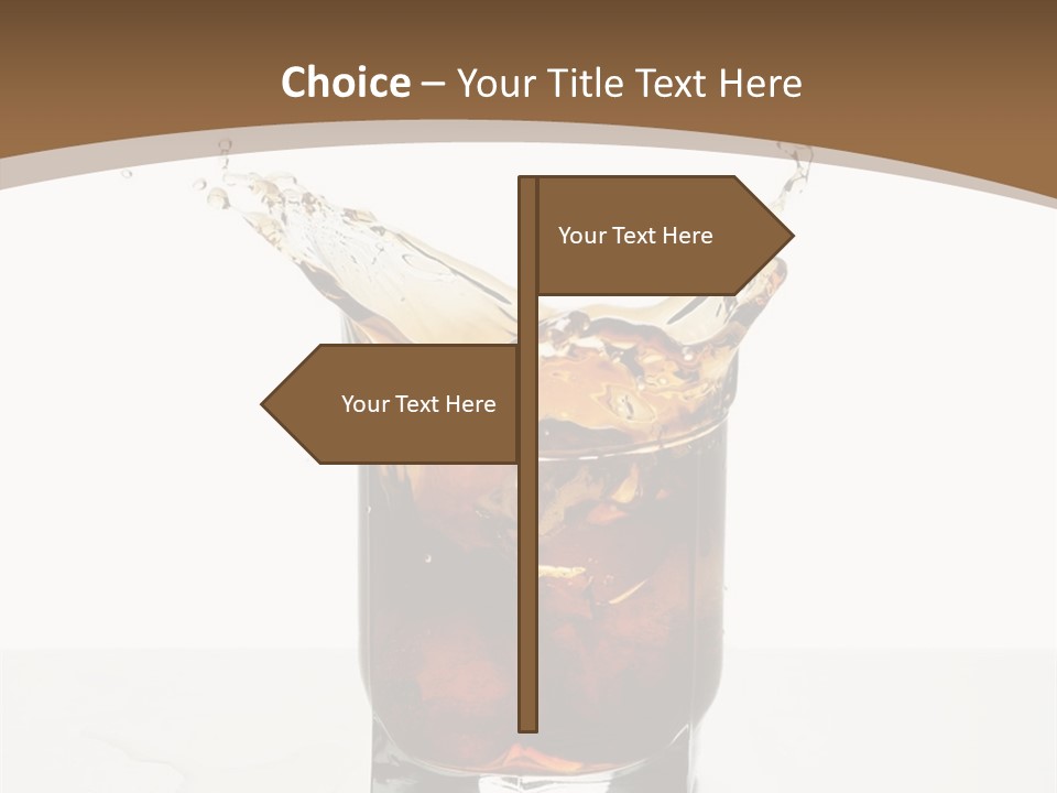 Macro Seamlessly Leaf PowerPoint Template