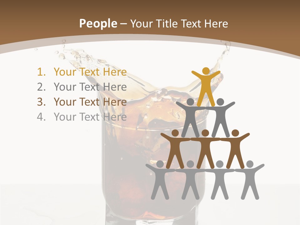Macro Seamlessly Leaf PowerPoint Template