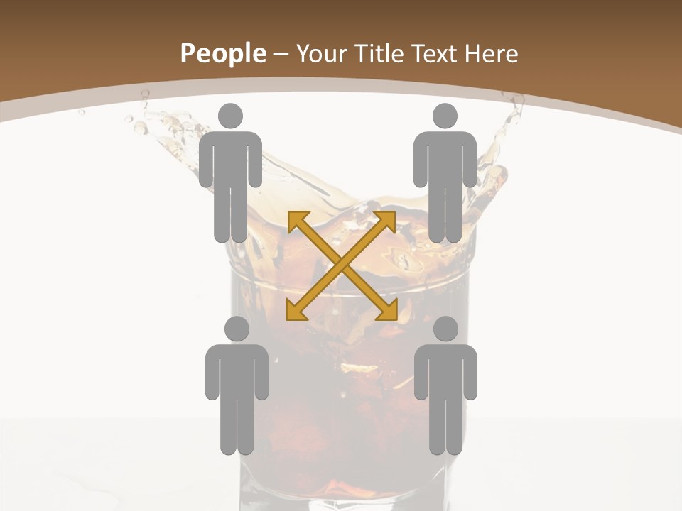 Macro Seamlessly Leaf PowerPoint Template