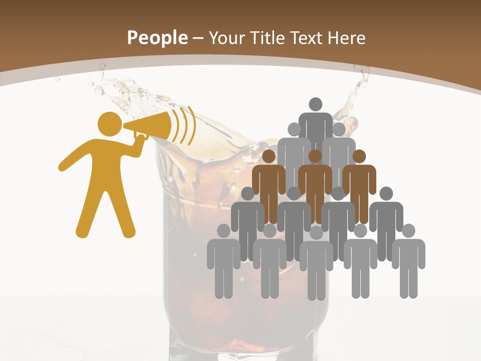 Macro Seamlessly Leaf PowerPoint Template