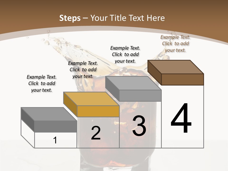 Macro Seamlessly Leaf PowerPoint Template