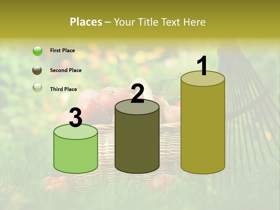 Basket Outdoors Season PowerPoint Template