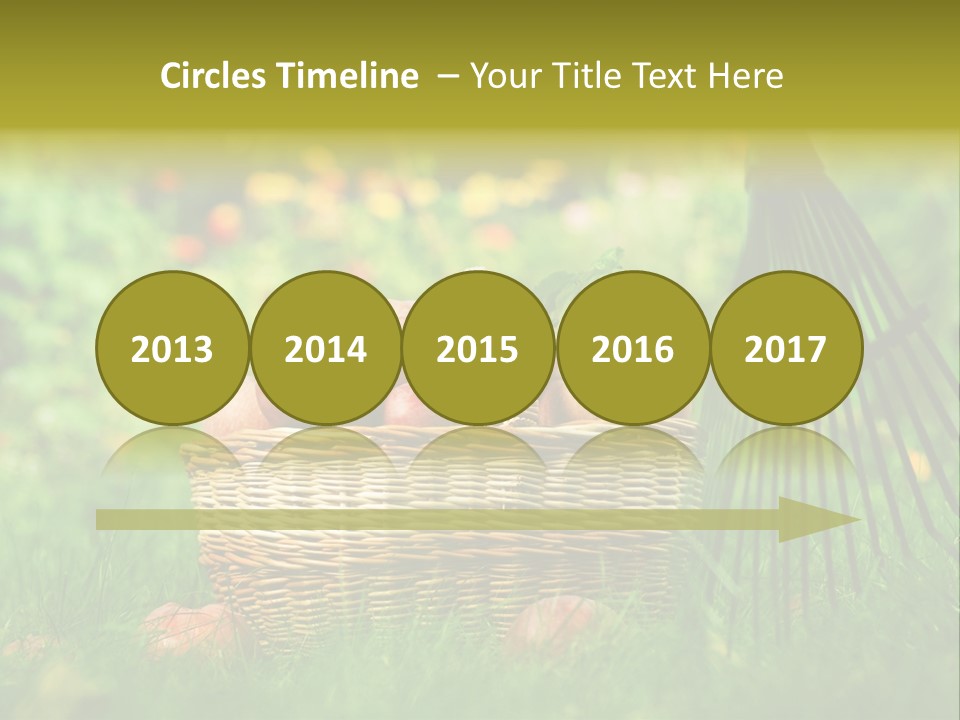 Basket Outdoors Season PowerPoint Template