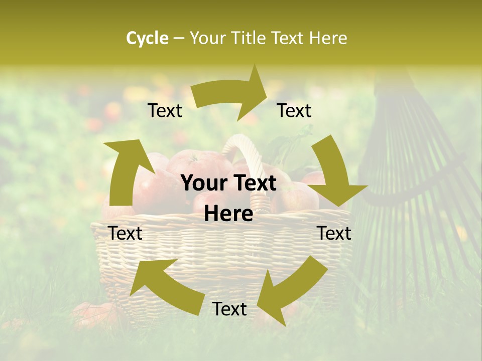 Basket Outdoors Season PowerPoint Template