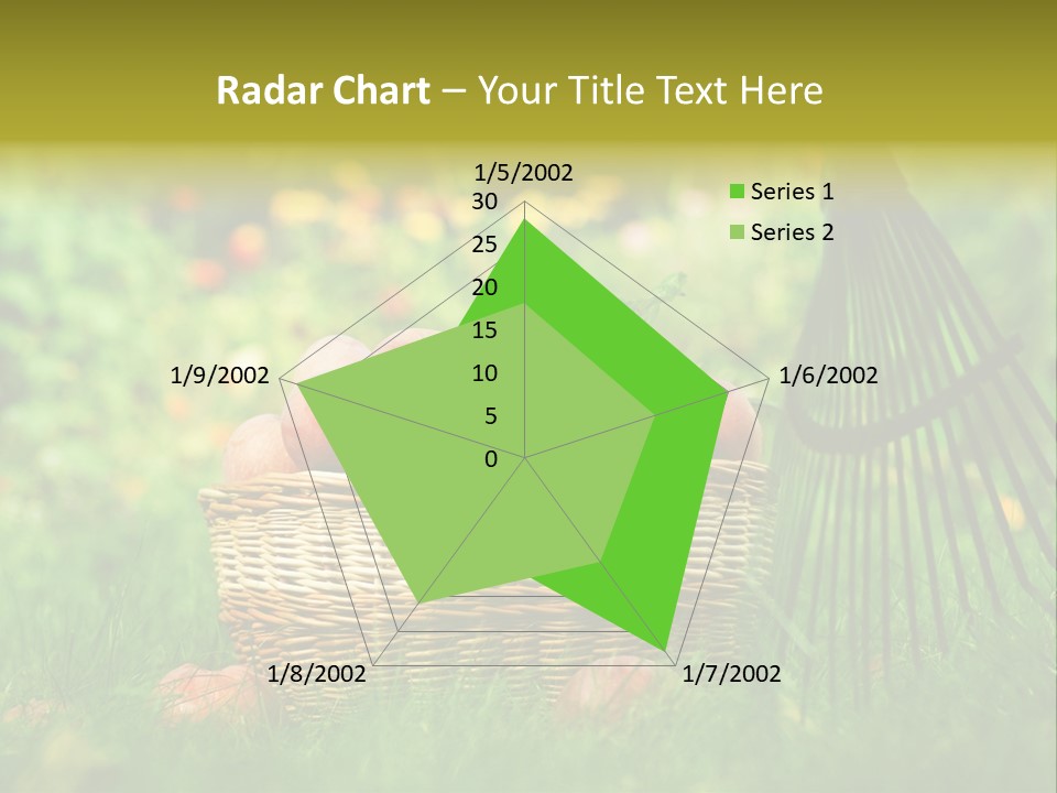 Basket Outdoors Season PowerPoint Template