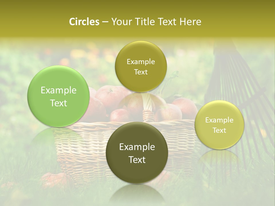 Basket Outdoors Season PowerPoint Template