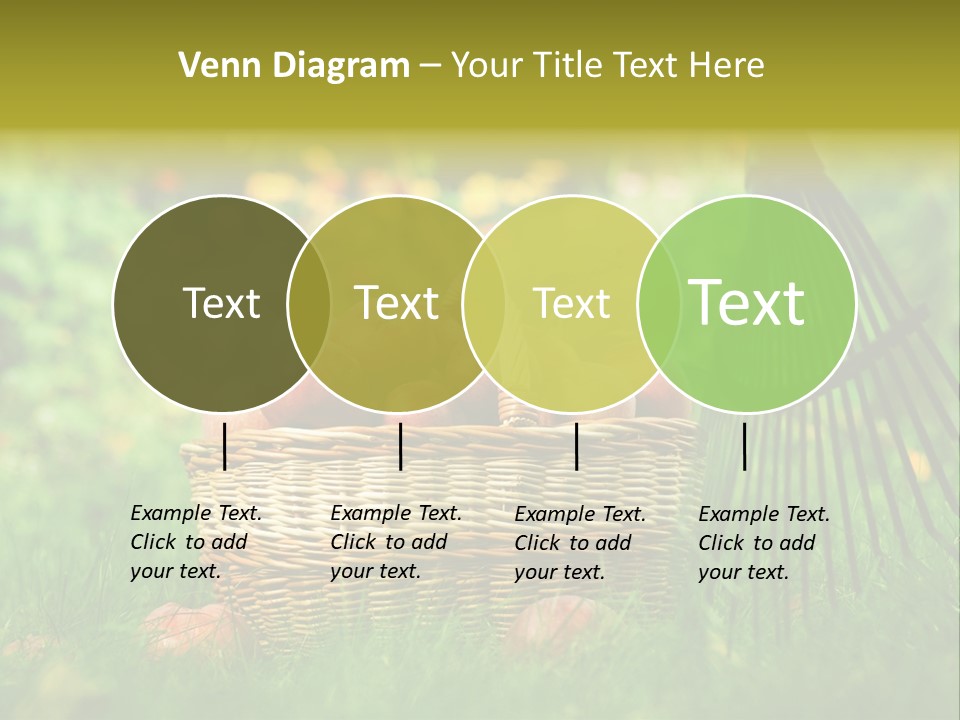 Basket Outdoors Season PowerPoint Template