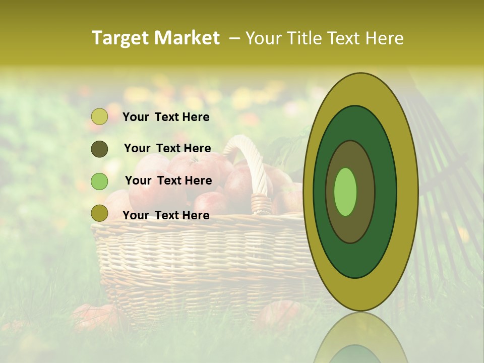 Basket Outdoors Season PowerPoint Template