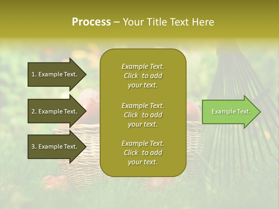 Basket Outdoors Season PowerPoint Template