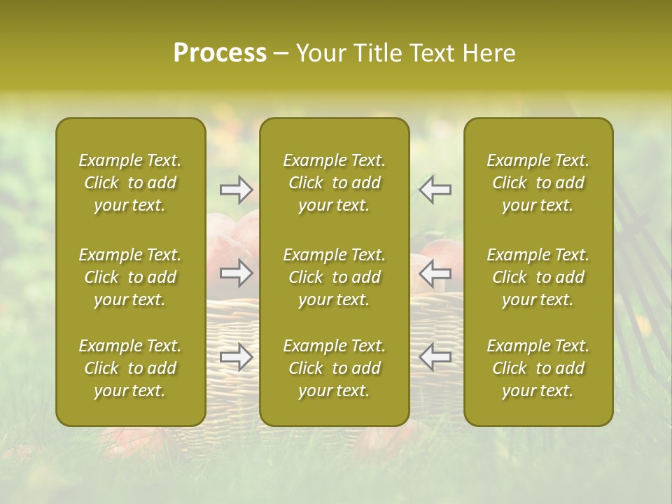 Basket Outdoors Season PowerPoint Template